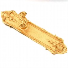 Louis XIV Door Knob on Latch Backplate