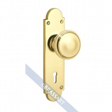 Constable Door Knob on Lock Backplate[[[[