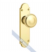 Constable Door Knob on Latch Backplate[[[[