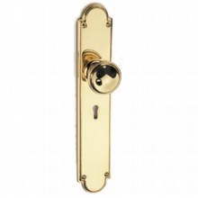 Constable Door Knob on Lock Backplate[[[[