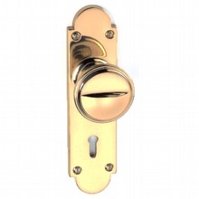 Constable Door Knob on Lock Backplate[[[[