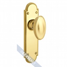 Princess Door Knob on Latch Plate