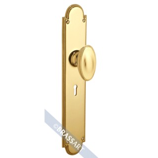 Princess Door Knob on Lock Plate