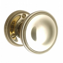 Large Princess Knob on Round Rose