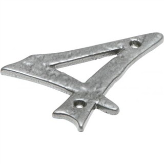 Pewter Letters and Numerals