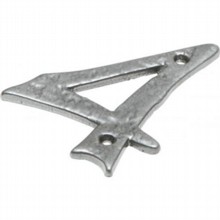 Pewter Letters and Numerals