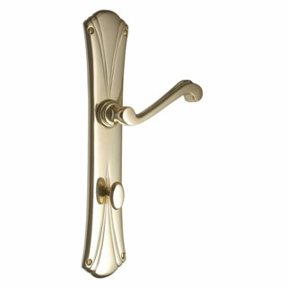 Art Nouveau Bathroom Door Handles