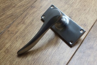 Antique Nickel Door Handle